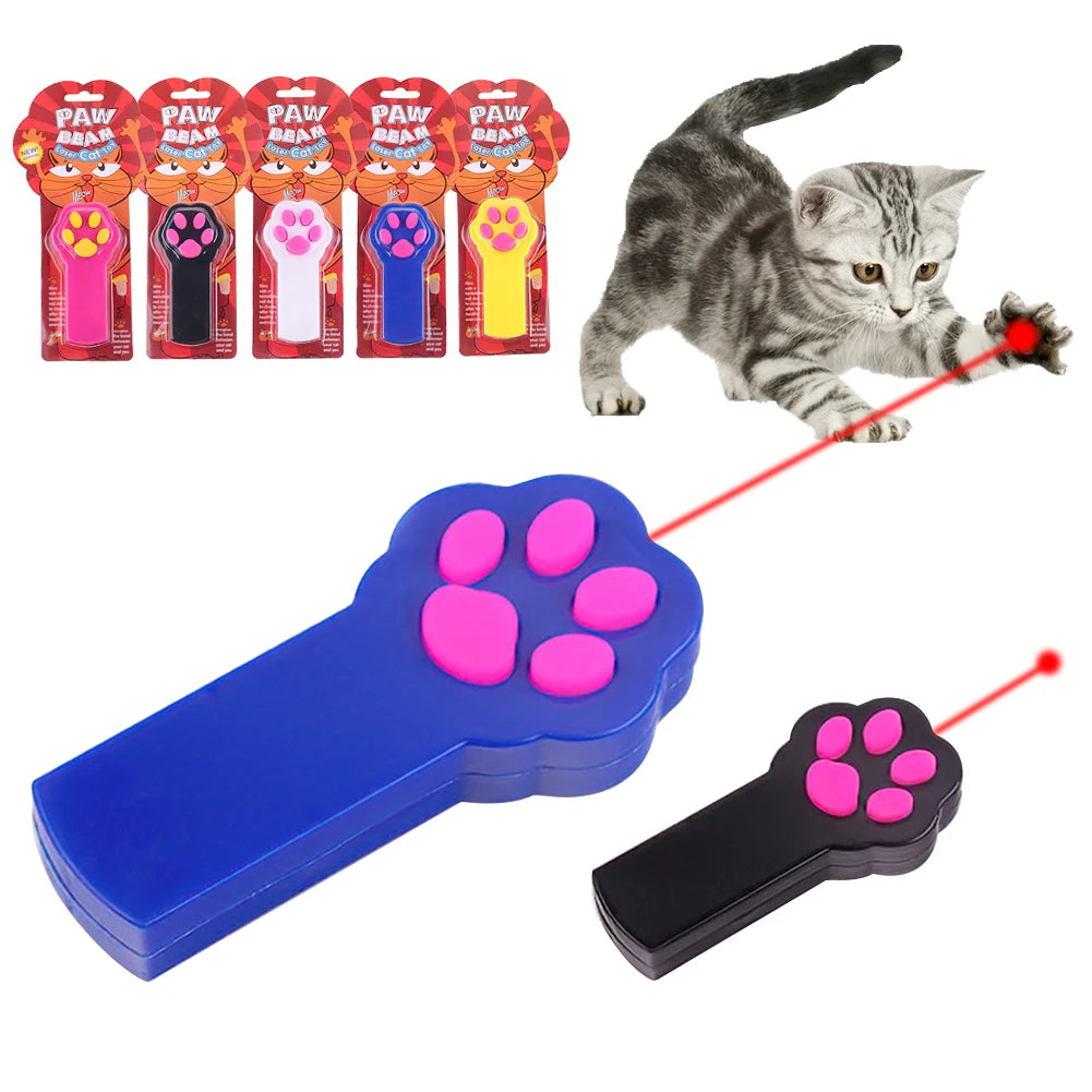 Remote Laser Stick Pen Pet Cats Paw Beam Pet Interactive Toy Cat Pointer Light Pen Interactive Toy Puppy Training Pet Supplies